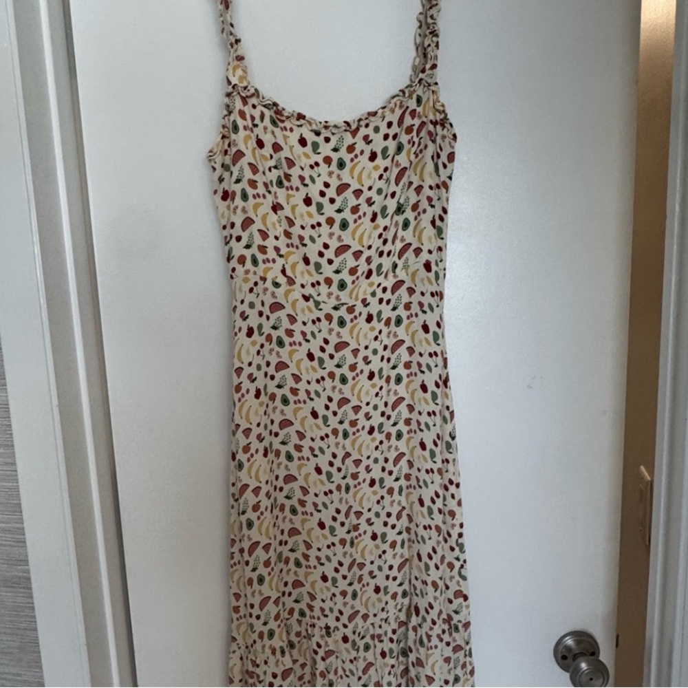 Colorful Fruit Print Dress - Picture 5 of 9